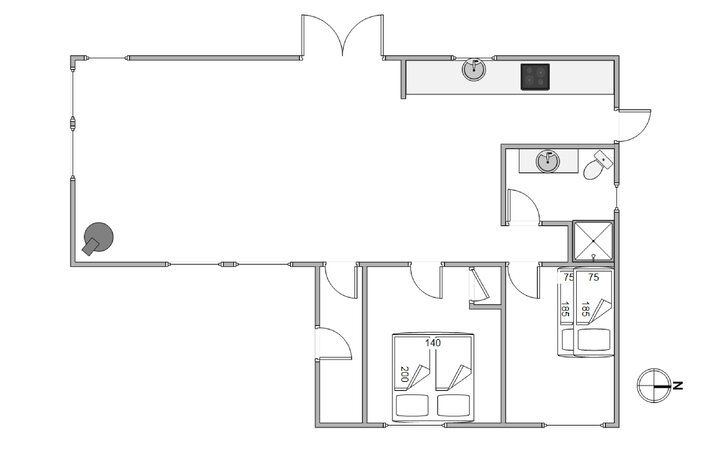 Ferienhaus JW1356 in Ternedalen 42, Houvig - Bild #13