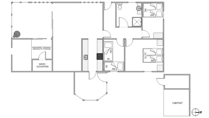 Ferienhaus JW1357 in Mågedalen 11, Houvig - Bild #13