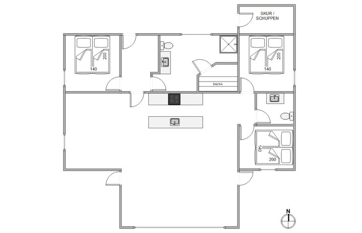 Sommerhus JW1359 på Mågedalen 91, Houvig - Billede #13