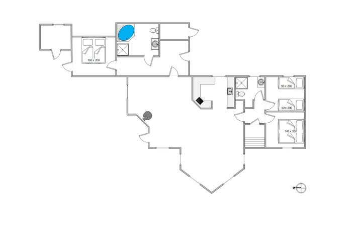 Ferienhaus K0155 in Brunbjergvej 55, Lodbjerg Hede - Bild #13