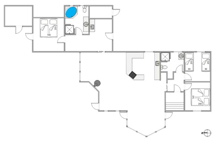Ferienhaus K0155 in Brunbjergvej 55, Lodbjerg Hede - Bild #5