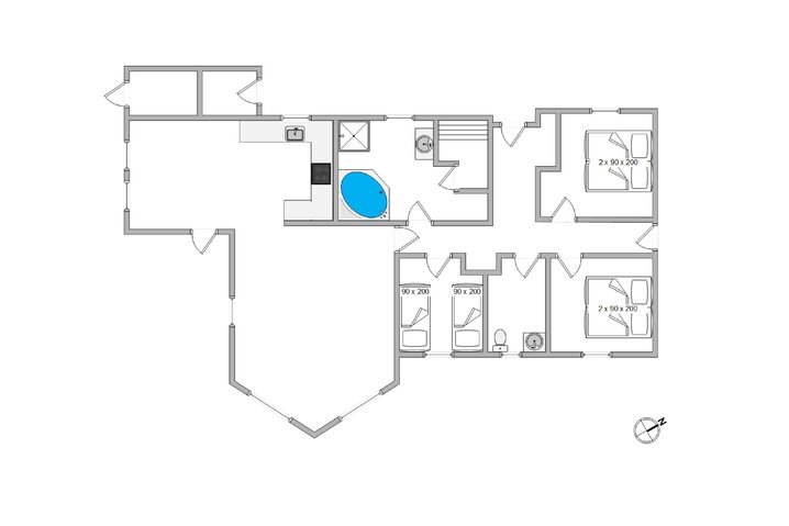 Sommerhus K0165 på Fyrrealle 6, Lodbjerg Hede - Billede #13