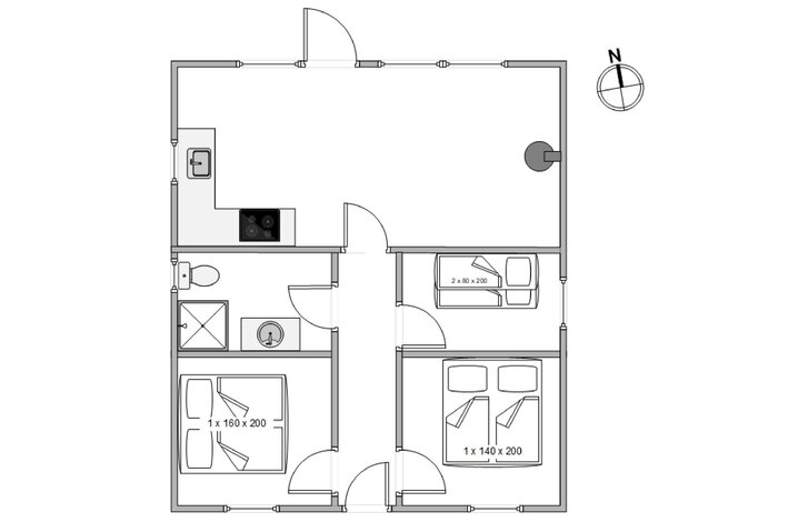 Sommerhus K6001 på Lærkealle 19, Lodbjerg Hede - Billede #13