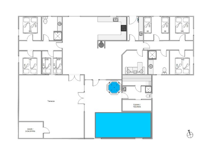 Sommerhus K6012 på Risbjergvej 1, Lodbjerg Hede - Billede #13