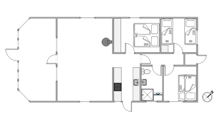 Sommerhus K6018 på Porsevej 3, Lodbjerg Hede - Billede #13