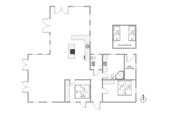 Ferienhaus K6064 in Lysningen 1, Lodbjerg Hede - Bild #13