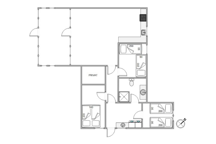 Ferienhaus K6081 in Porsevej 5, Lodbjerg Hede - Bild #13