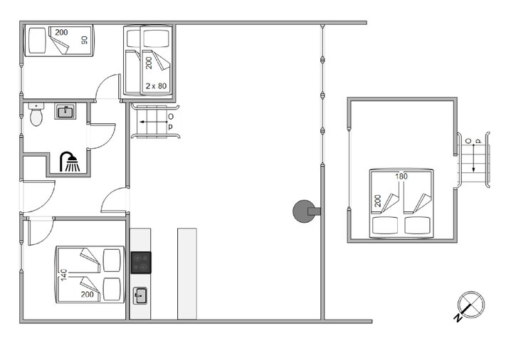 Ferienhaus K6090 in Hybenvej 64, Lodbjerg Hede - Bild #13