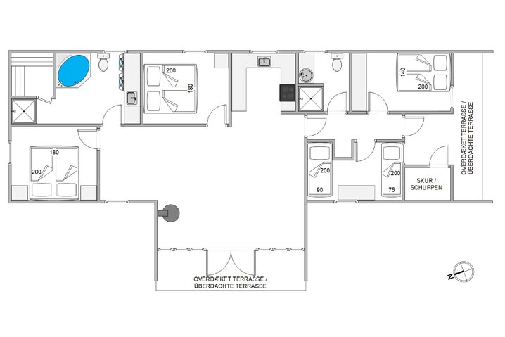 Sommerhus K6128 på Hybenvej 12, Lodbjerg Hede - Billede #13