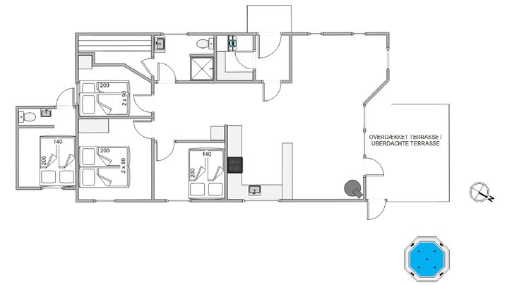 Sommerhus K6173 på Brunbjergvej 57, Lodbjerg Hede - Billede #13