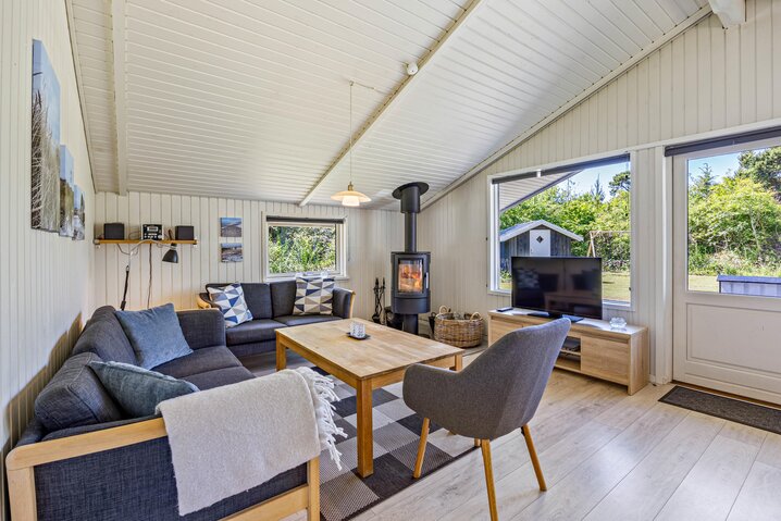 Sommerhus K6180 på Risbjergvej 11, Lodbjerg Hede - Billede #1