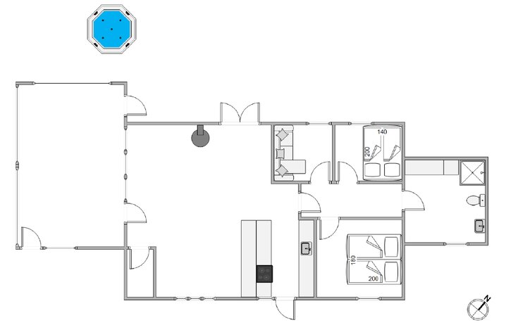 Ferienhaus K6251 in Løvsangervej 10, Lodbjerg Hede - Bild #13