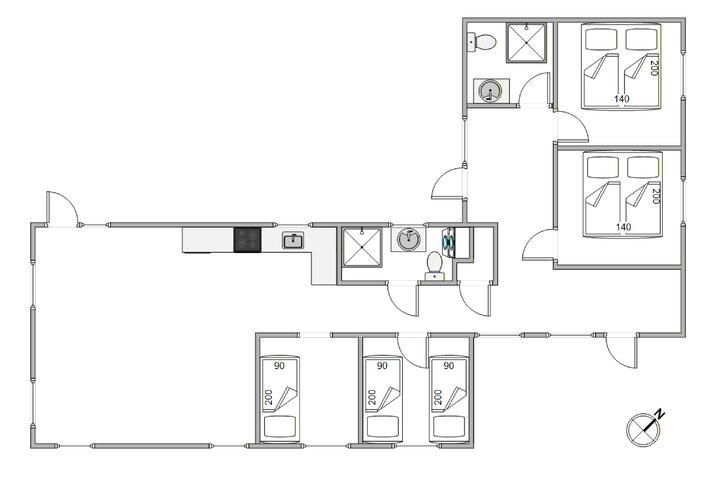 Ferienhaus K6271 in Irisvej 7, Lodbjerg Hede - Bild #13