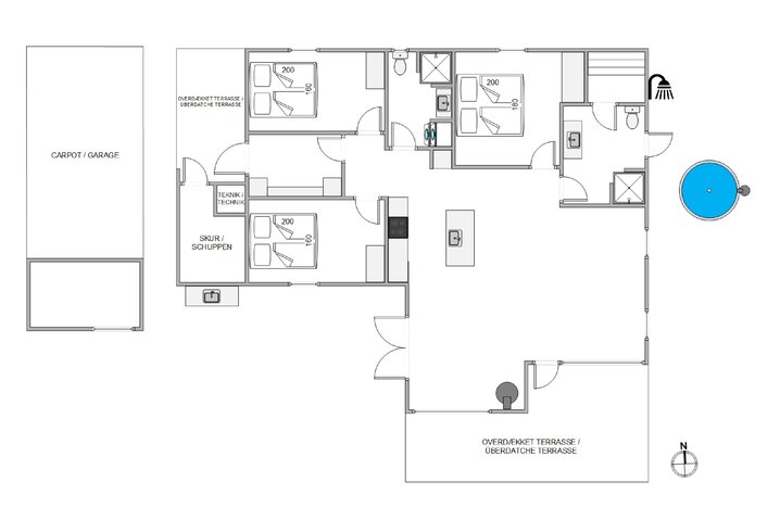 Ferienhaus K6302 in Koglevej 4, Lodbjerg Hede - Bild #13