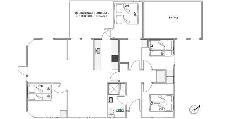 Ferienhaus K6304 in Risbjergvej 17, Lodbjerg Hede - Bild #13