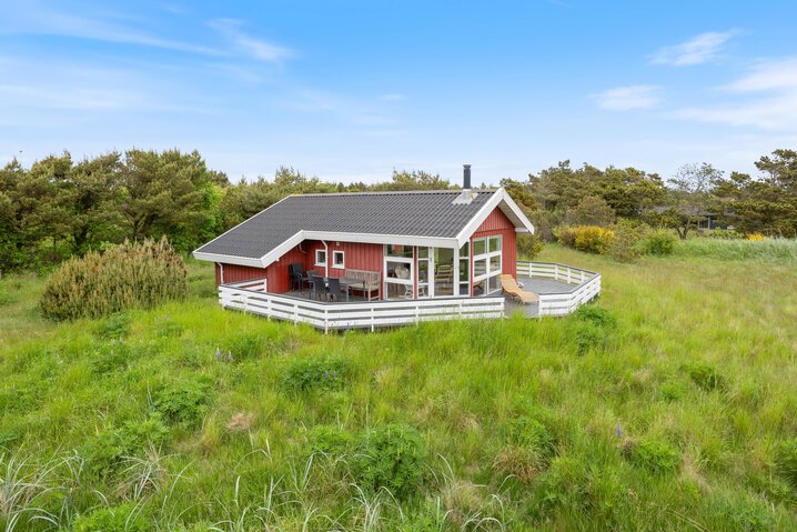 Sommerhus K6308 på Sivsangervej 19, Lodbjerg Hede - Billede #0