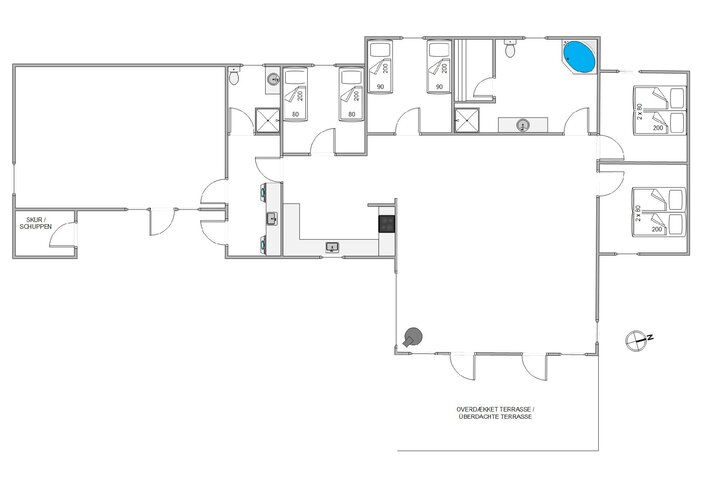 Ferienhaus K6324 in Rørsangervej 23, Lodbjerg Hede - Bild #13