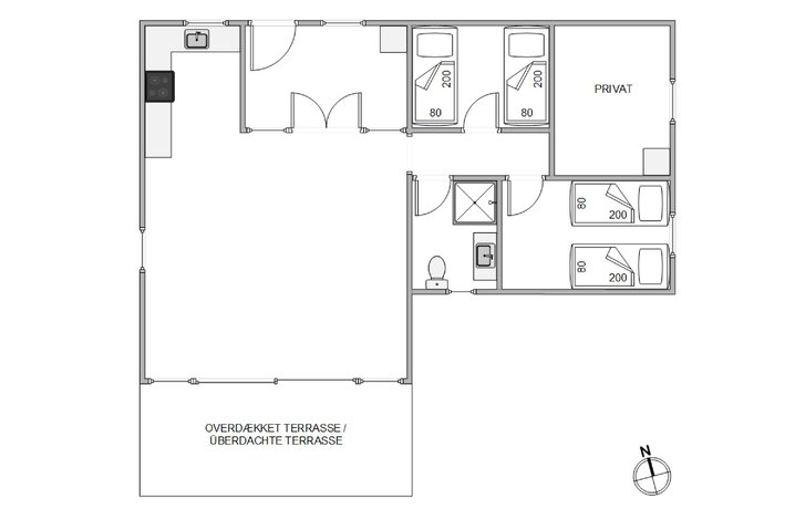 Ferienhaus K6348 in Egernvej 3, Lodbjerg Hede - Bild #13