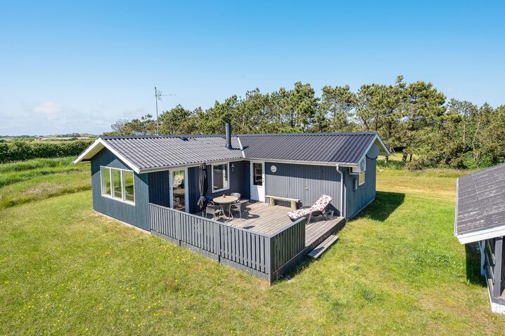 Sommerhus K6384 på Sivsangervej 16, Lodbjerg Hede - Billede #0