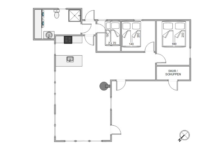 Sommerhus K6384 på Sivsangervej 16, Lodbjerg Hede - Billede #13
