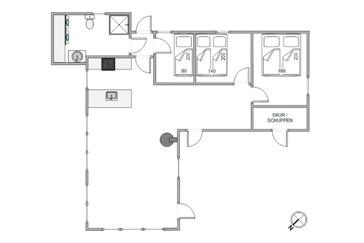 Sommerhus K6384 på Sivsangervej 16, Lodbjerg Hede - Billede #5