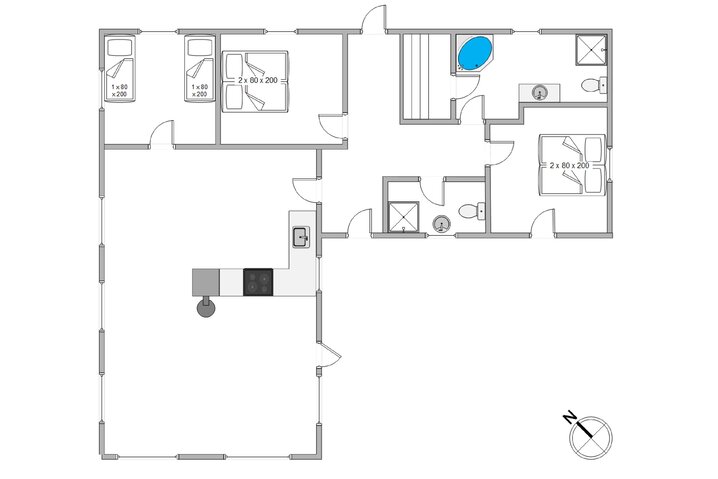 Sommerhus K6404 på Løvsangervej 13, Lodbjerg Hede - Billede #13