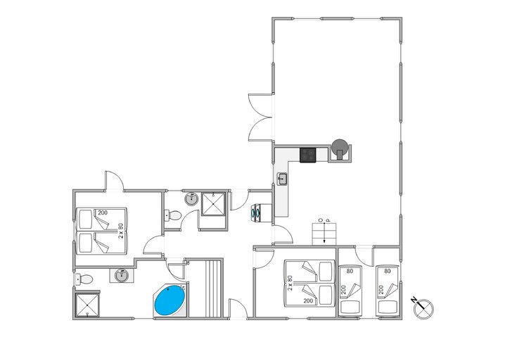 Ferienhaus K6404 in Løvsangervej 13, Lodbjerg Hede - Bild #13