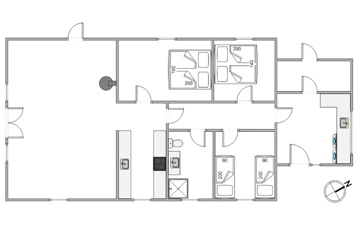 Sommerhus K6443 på Porsevej 9, Lodbjerg Hede - Billede #13