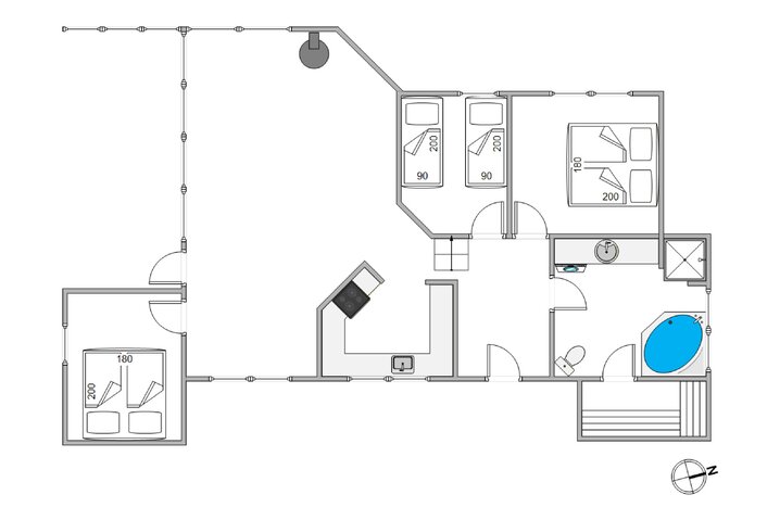 Sommerhus K6466 på Porsevej 13, Lodbjerg Hede - Billede #13