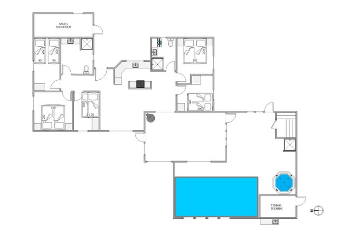 Ferienhaus K6521 in Fyrrealle 19, Lodbjerg Hede - Bild #13