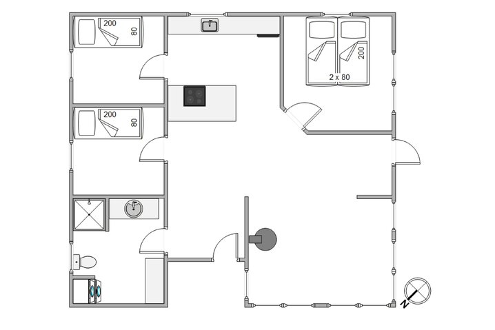 Sommerhus K6536 på Brunbjergvej 56, Lodbjerg Hede - Billede #13