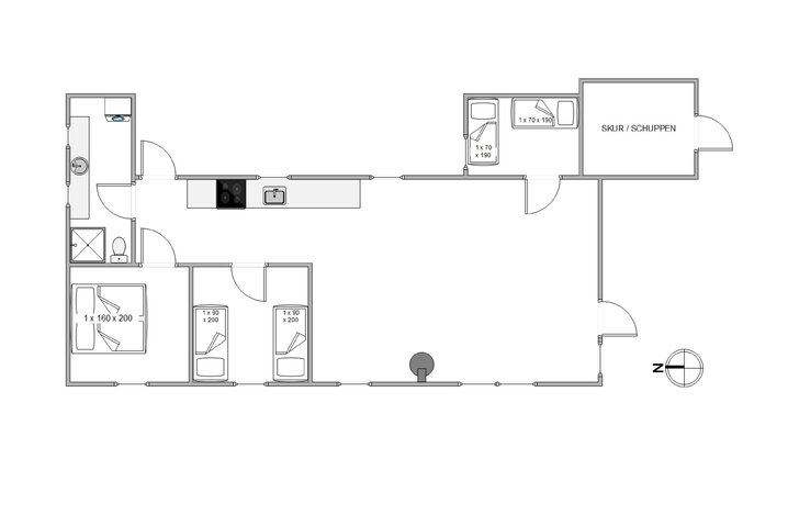 Ferienhaus K6548 in Brunbjergvej 10, Lodbjerg Hede - Bild #13