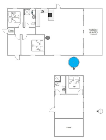 Sommerhus K6556 på Rørsangervej 22, Lodbjerg Hede - Billede #13