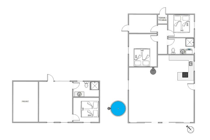 Sommerhus K6556 på Rørsangervej 22, Lodbjerg Hede - Billede #13
