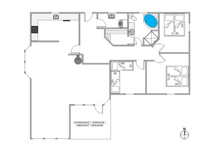 Ferienhaus K6571 in Sivsangervej 2, Lodbjerg Hede - Bild #13