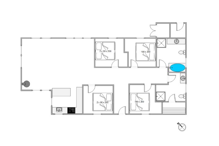 Sommerhus K6584 på Klevevej 41C, Lodbjerg Hede - Billede #13