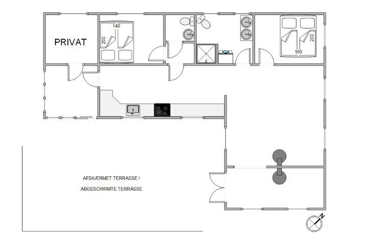 Ferienhaus K6643 in Rørsangervej 1, Lodbjerg Hede - Bild #13