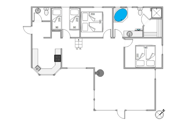 Sommerhus K6702 på Gransangervej 28, Lodbjerg Hede - Billede #13