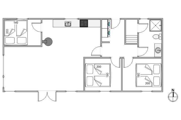 Sommerhus K6711 på Brunbjergvej 20, Lodbjerg Hede - Billede #13