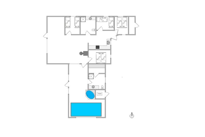 Ferienhaus K6712 in Brunbjergvej 21, Lodbjerg Hede - Bild #13