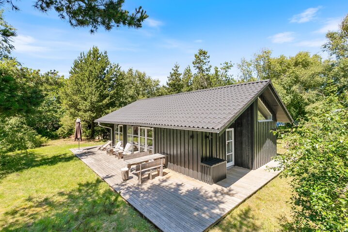 Sommerhus K6728 på Risbjergvej 76, Lodbjerg Hede - Billede #0