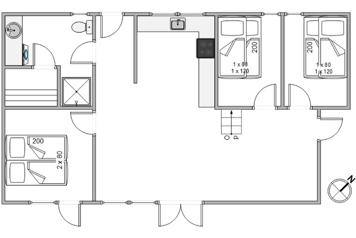 Ferienhaus K6728 in Risbjergvej 76, Lodbjerg Hede - Bild #13