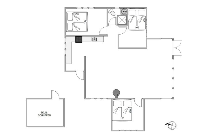 Ferienhaus K6742 in Hybenvej 62, Lodbjerg Hede - Bild #13