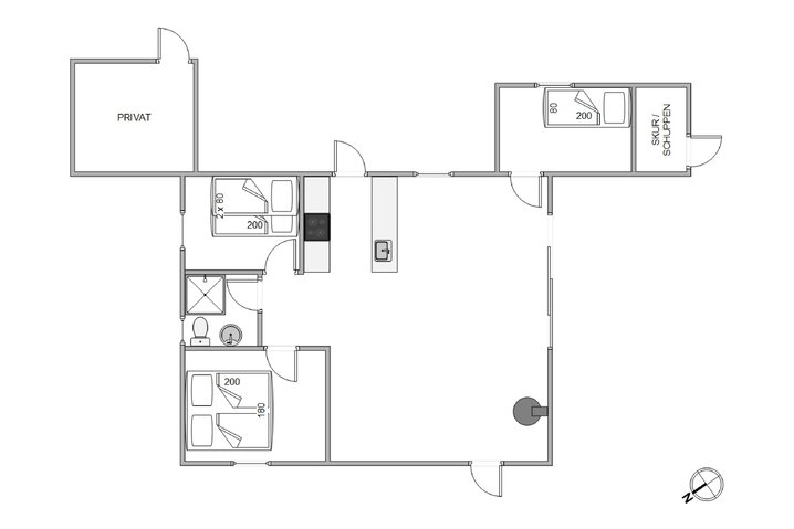Ferienhaus K6774 in Rævekrogen 5, Lodbjerg Hede - Bild #0