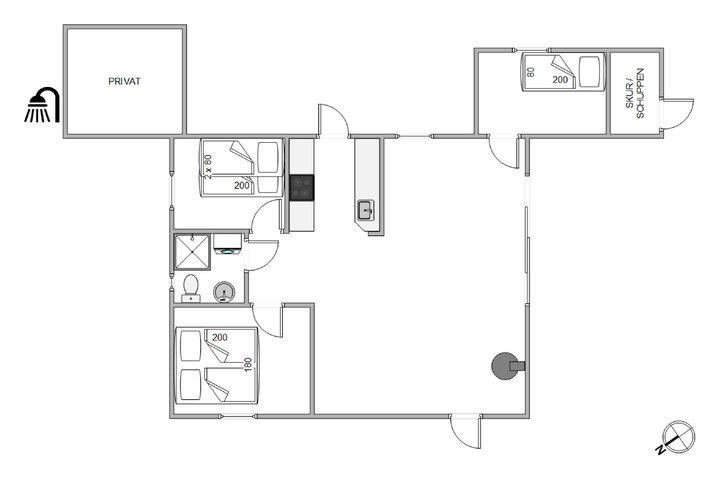 Ferienhaus K6774 in Rævekrogen 5, Lodbjerg Hede - Bild #13