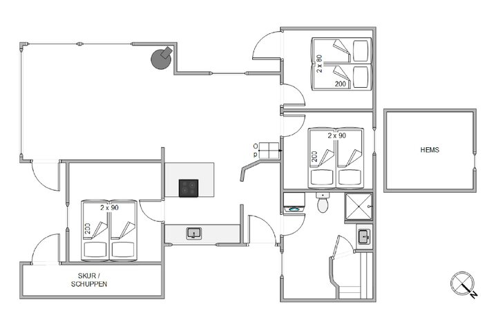 Sommerhus K6782 på Brunbjergvej 3, Lodbjerg Hede - Billede #13