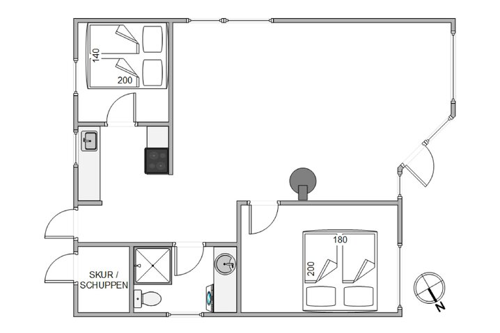 Ferienhaus K6793 in Rørsangervej 6, Lodbjerg Hede - Bild #13