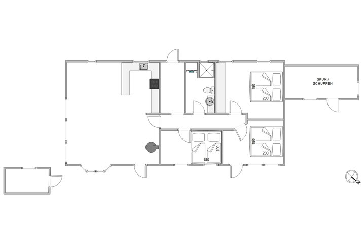 Ferienhaus K6807 in Klevevej 28, Lodbjerg Hede - Bild #13