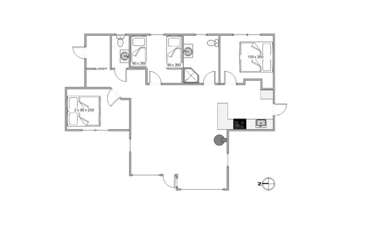 Ferienhaus K6822 in Skovsangervej 17, Lodbjerg Hede - Bild #13