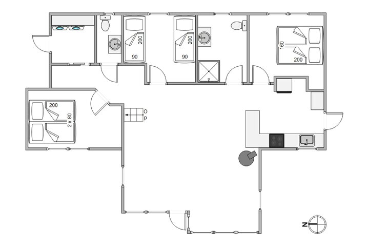 Sommerhus K6822 på Skovsangervej 17, Lodbjerg Hede - Billede #13